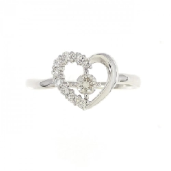Nhẫn kim cương hình trái tim PT900 0.20CT 672246