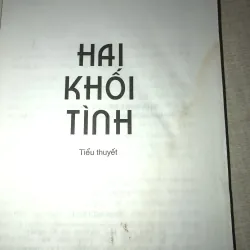 Hai Khối Tình Hồ Biểu Chánh-Nhà xuất bản văn hoá sài gòn 935190