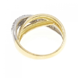 Nhẫn kim cương K18YG/K18WG 0.50CT 671790