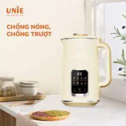 🌱 Máy làm sữa hạt UNIE UMB12 1,2L – 10 chức năng xay nấu, lưỡi 12 cánh Inox 304 siêu mịn 783536