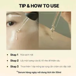 Serum Vita 3 Ooznary ( New 99% ) sáng da, mờ thâm làm dịu da 50ml 1025722