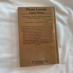 The Piano Lesson by Agust Wilson Sách ngoại văn cũ Lionbook 320671