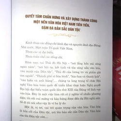 Xây dựng và phát triển nền văn hóa Việt Nam tiên tiến, đậm đà bản sắc dân tộc 704316