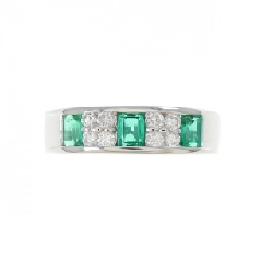 Nhẫn Emerald PT900 0.48CT - Hàng hiệu Chính hãng 853324