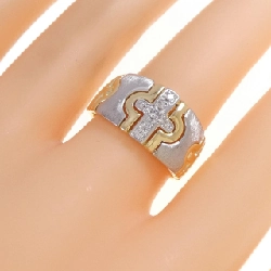 Nhẫn kim cương K18YG/PT900 0.17CT 666565
