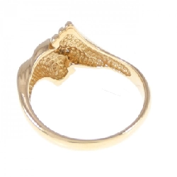 Nhẫn kim cương K18YG 673678