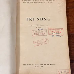 | TRỊ SÔNG | sách hiếm 1005071