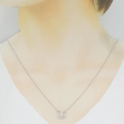 Dây chuyền kim cương hình móng ngựa 750WG - Hàng hiệu Authentic 861476