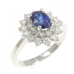 Nhẫn Sapphire PT900 0.52CT - Hàng hiệu Chính hãng