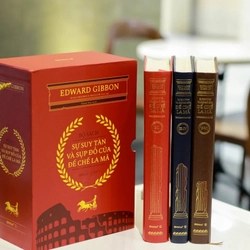 Sự Suy Tàn Và Sụp Đổ Của Đế Chế La Mã (Combo 3 Cuốn Tặng Kèm Boxset) - Edward Glaese 324916