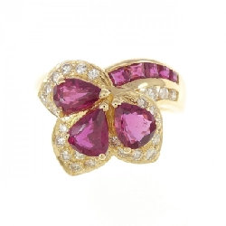 Nhẫn ruby K18YG 1.69CT 671473