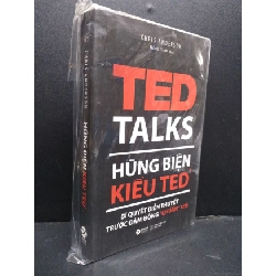 Hùng biện kiểu TED tập 1 mới 90% HCM0107 Chris Anderson KỸ NĂNG Rebooks.vn