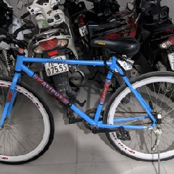 Xe fixed gear lốp hơi mới 80% 4238