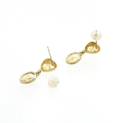 K18YG Citrine Bông tai - Hàng hiệu Chính hãng 868868