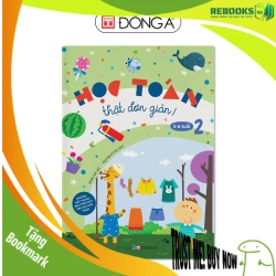 (TẶNG BOOKMARK) Học toán thật đơn giản 5-6 tuổi - T2 - 48 Sách thiếu nhi