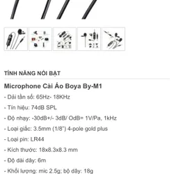 Micro cài áo 705110
