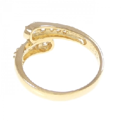 Nhẫn kim cương K18YG 0.522CT 666764