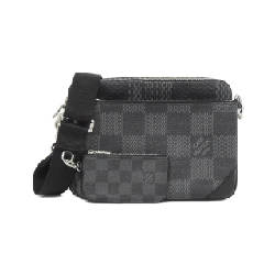 Túi đeo chéo Louis Vuitton Damier Graphite 3D Trio Messenger N50017