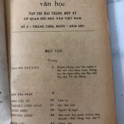 tạp chí Tác phẩm văn học số 2, phát hành tháng 9-10 năm 1987 762734
