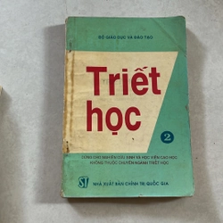 Triết học - Dùng cho nghiên cứu sinh và học viên cao học — 1993s 497652