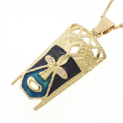 Dây chuyền men 750YG - Hàng hiệu Authentic 860838