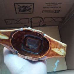 Gạt tàn gốm hoa văn  753607