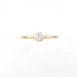 【Remake】Nhẫn kim cương Solitaire K18YG 0.10CT 673697