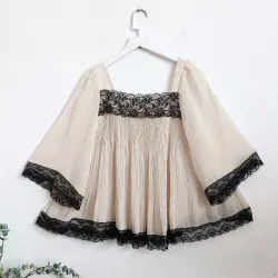 Áo voan xếp ly 1043939