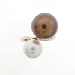 Nhẫn ngọc trai đen K18PG 671320