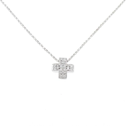 Dây chuyền kim cương K18WG 0.16CT - Hàng hiệu Chính hãng