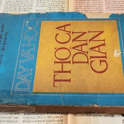 Dạy và học: Thơ ca dân gian - Giáo sư Lê Trí Viễn làm chủ biên 704199