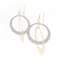 K18YG/K18WG Bông tai - Hàng hiệu Authentic 869298