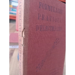 Formulaire pratique d'électricité - Alfred Soulier 543320