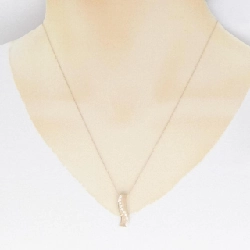 K18PG Dây chuyền kim cương 0.20CT - Hàng hiệu Chính hãng 863346