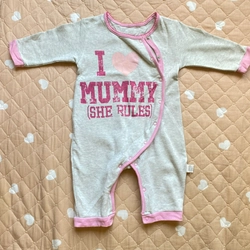 Bodysuit dài tay bé gái 1 tuổi