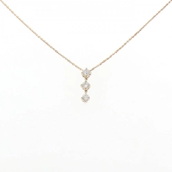 K18PG Dây chuyền kim cương 0.30CT - Hàng hiệu Chính hãng