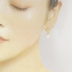 Bông tai ngọc trai Akoya K18YG 7.3mm - Hàng hiệu Chính hãng 876122