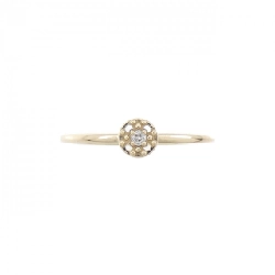 Nhẫn kim cương K10YG 0.01CT 672800