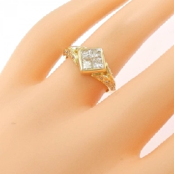 Nhẫn kim cương K18YG 0.70CT - Hàng hiệu chính hãng 851197