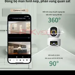 Camera Yoosee 2 Mắt (Model 2024)  972239