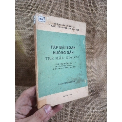 Tập bài soạn hướng dẫn trẻ mẫu giáo vẽ 1996 mới 80% ố (Sách giáo khoa - giáo trình) HLSC2404