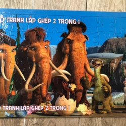 Bộ tranh lắp ghép 2 trong 1/ngẫu nhiên 2 sản phẩm k trùng 453910