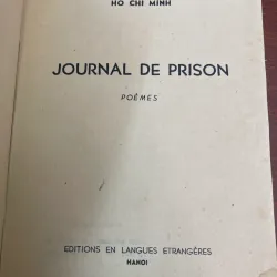 HO CHI MINH JOURNAL DE PRISON POÈMES 1034894