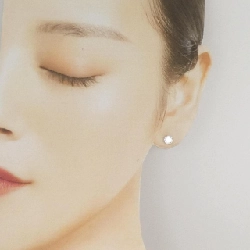 K18YG Bông tai Cubic - Hàng hiệu Chính hãng 867723