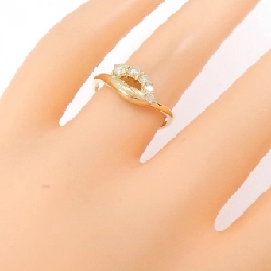 Nhẫn kim cương K18YG 0.30CT 672417