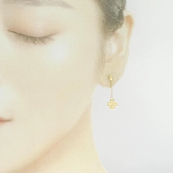 K18YG Bông tai kim cương 0.06CT - Hàng hiệu Chính hãng 875842