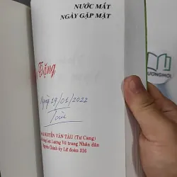 Nước mắt ngày gặp mặt - Nguyễn Văn Tàu 798366