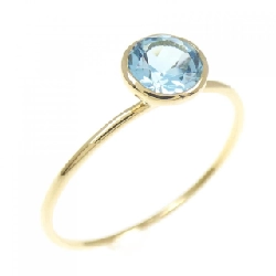 Nhẫn Blue Topaz K18YG