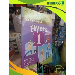 (TẶNG BOOKMARK) Flyers 1 Cambridge English viết chì mới 80% Sách tự học tiếng Anh RBK2702