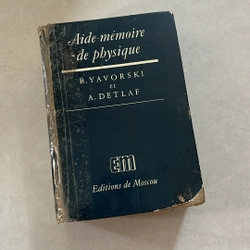aide-mémoire de physique